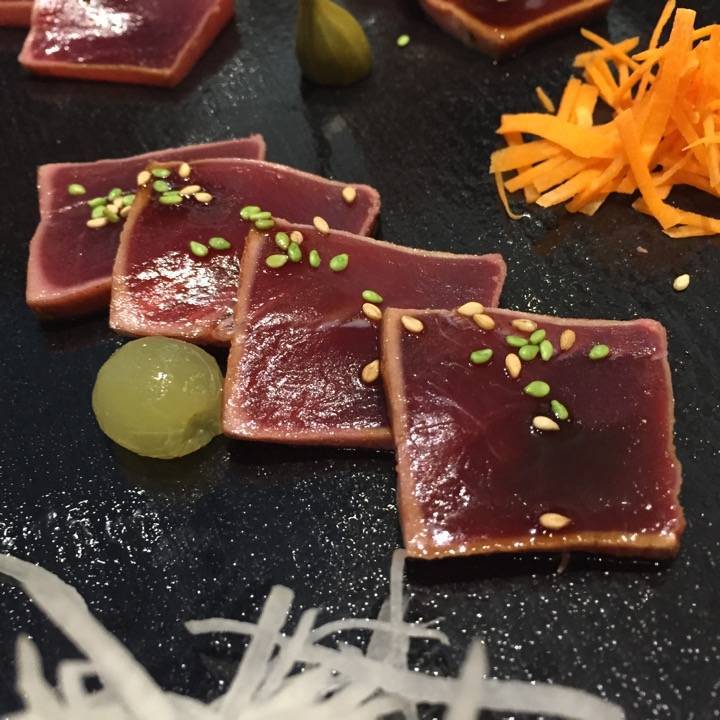 Tataki de atún rojo de almadraba - El Campero